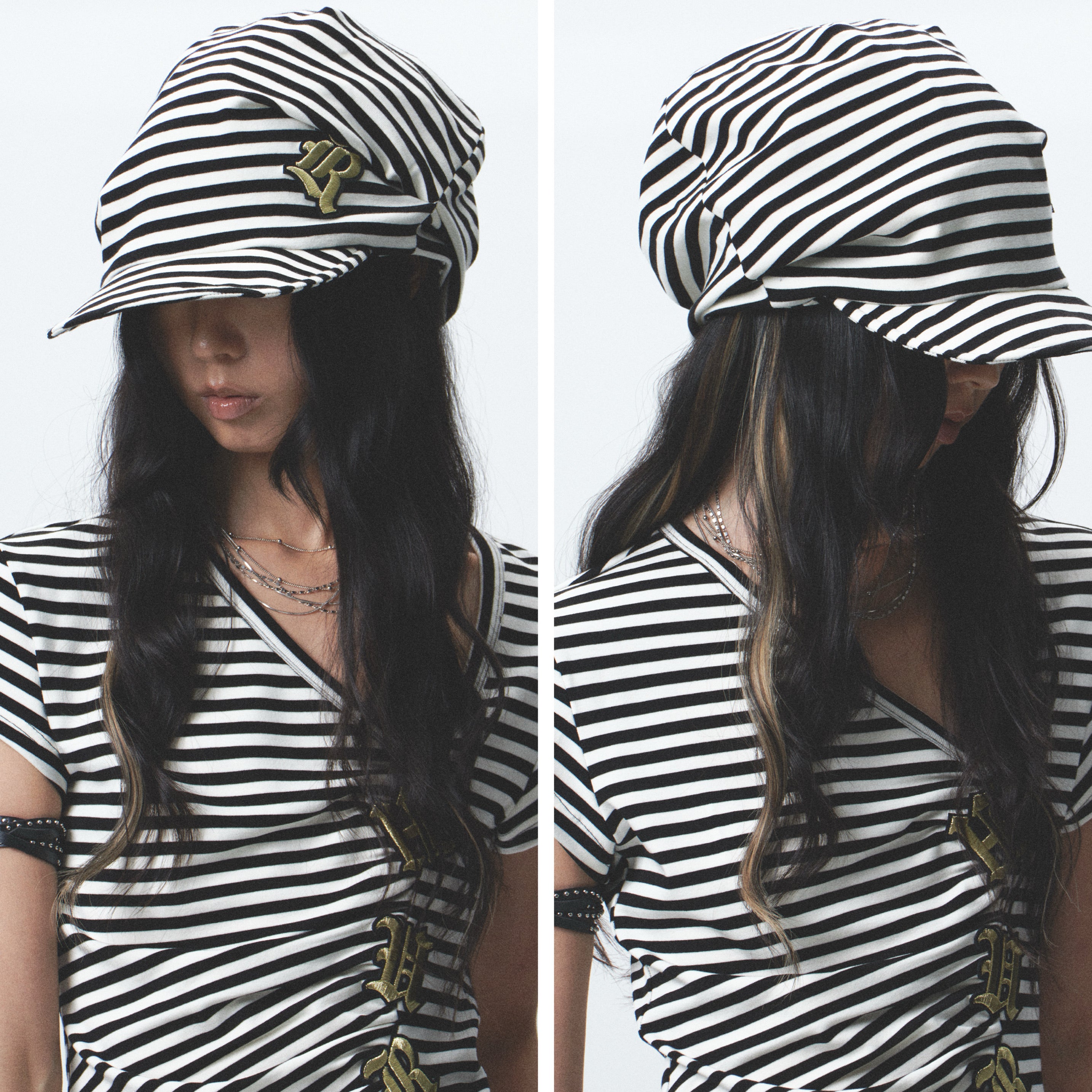 Pleated Slouch Hat