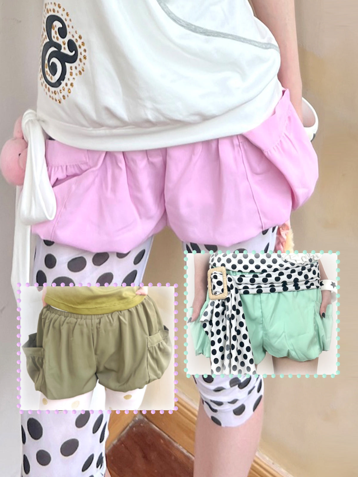 Oversized Stretch Slimming Pumpkin Pants
