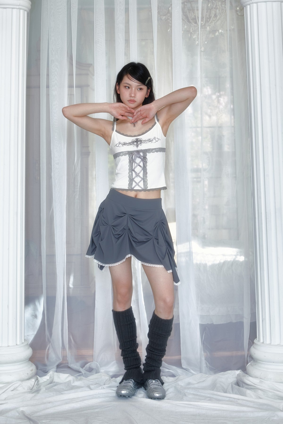Sculptural skirt