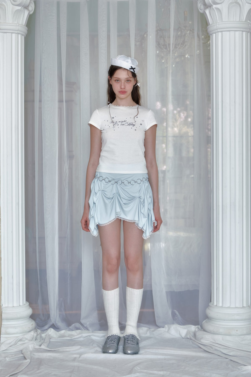 Star print T-shirt