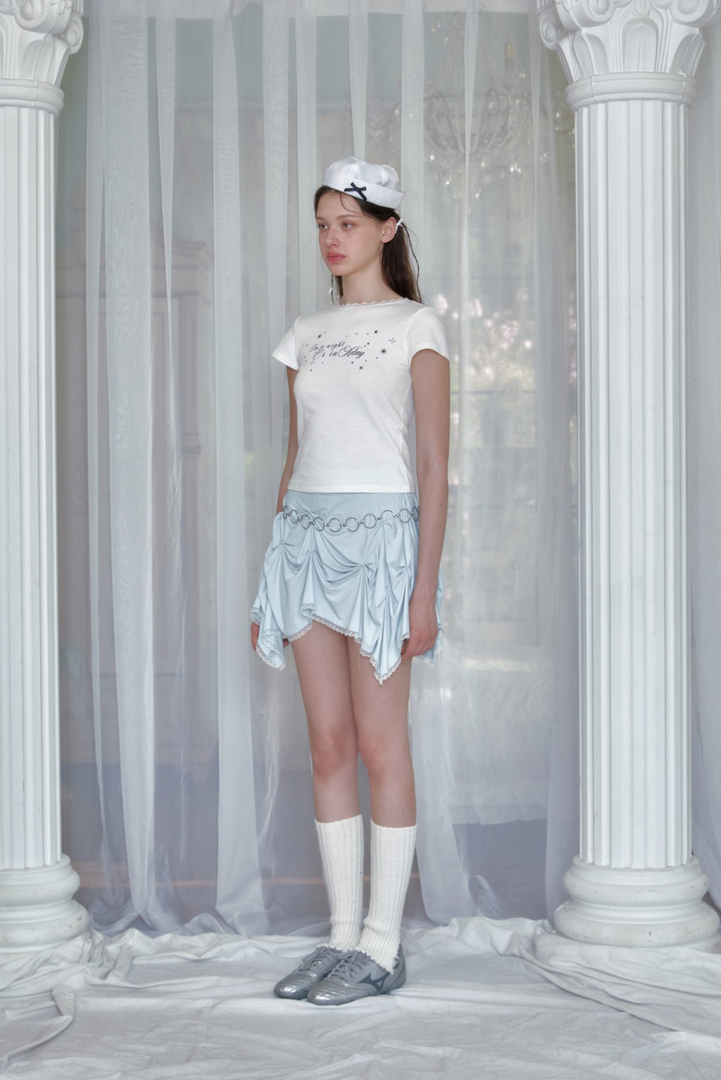 Star print T-shirt