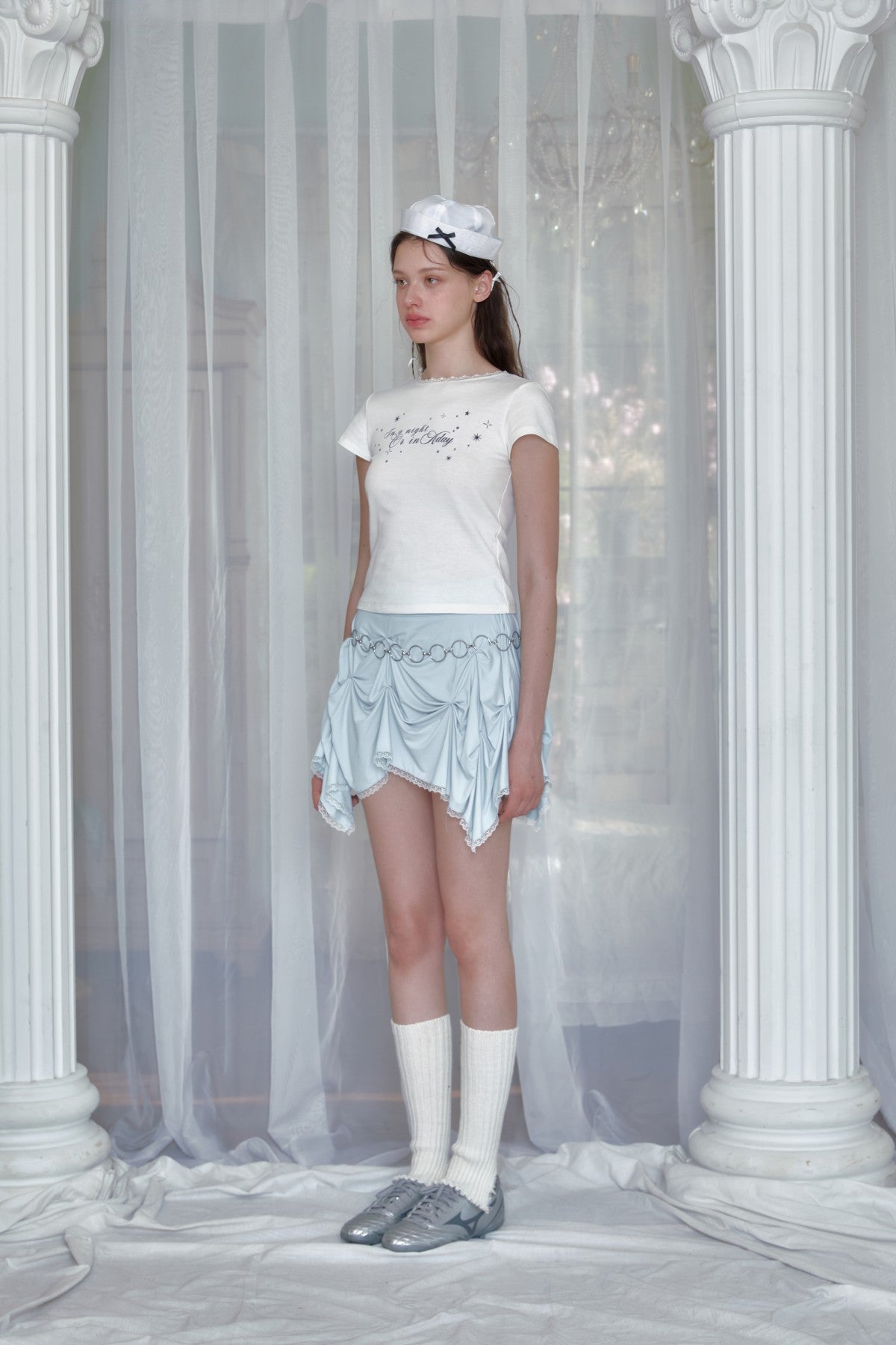 Star print T-shirt