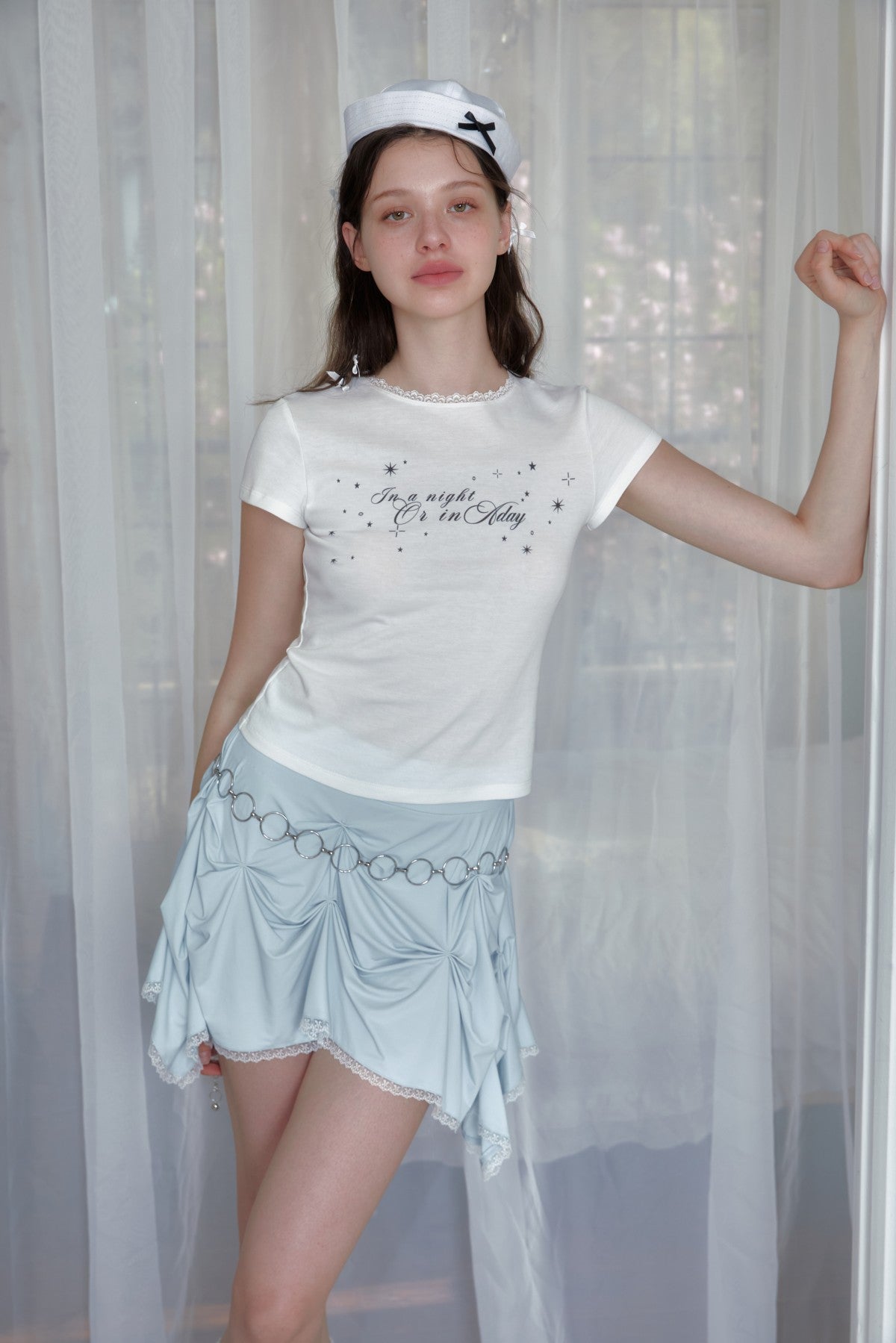 Sculptural skirt