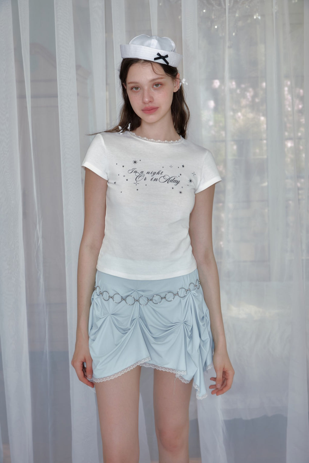 Sculptural skirt