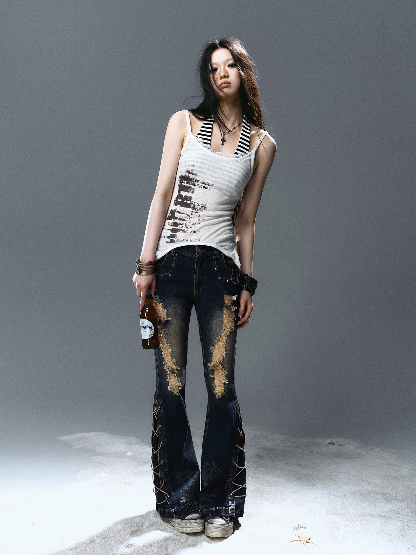 Two layered tank tops