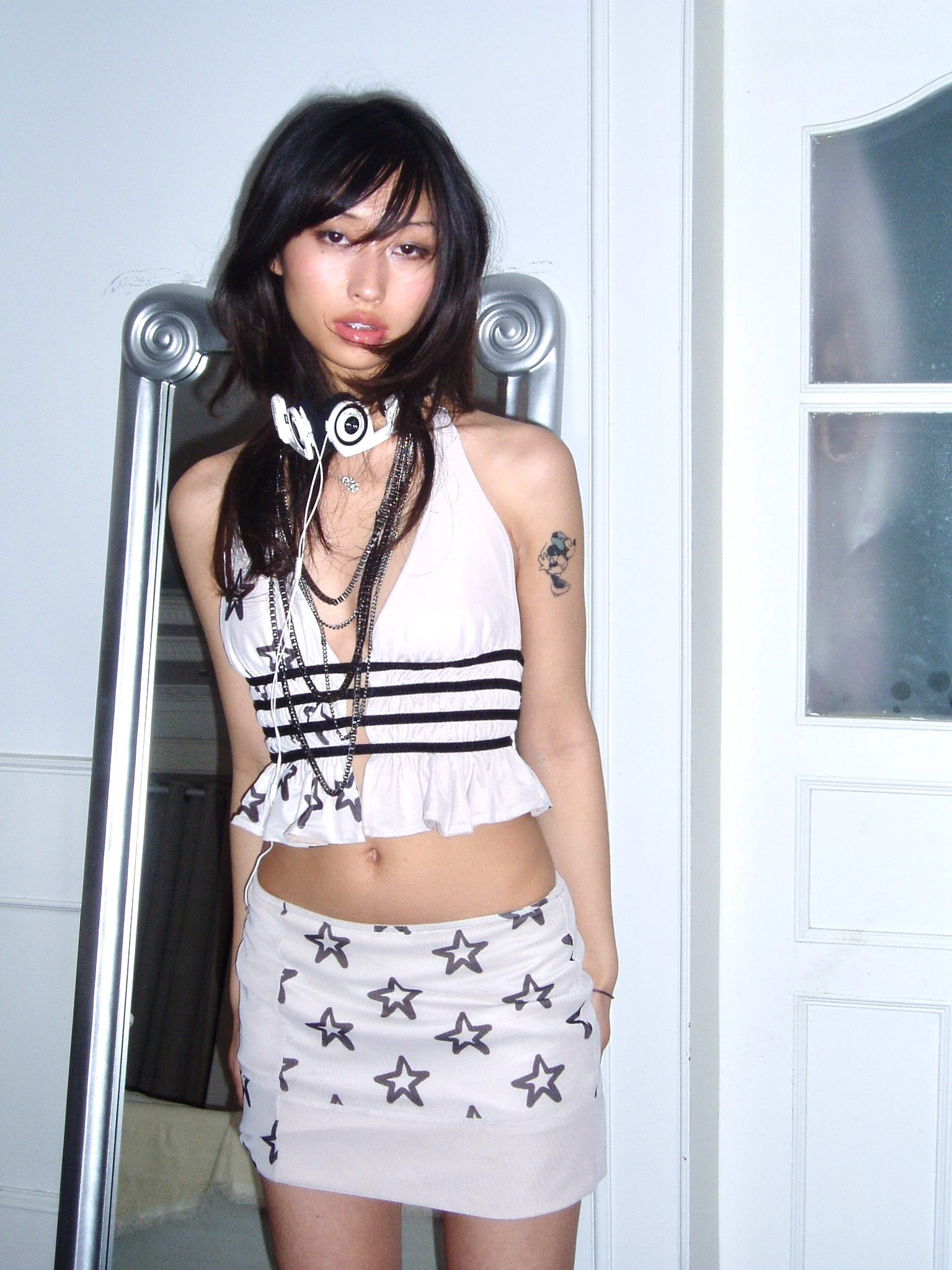 Star Print Vest & Shorts Set
