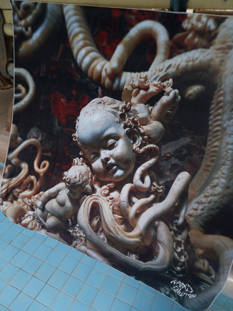 "Embryo Dream 2" Limited Wall Hanging/Tablecloth