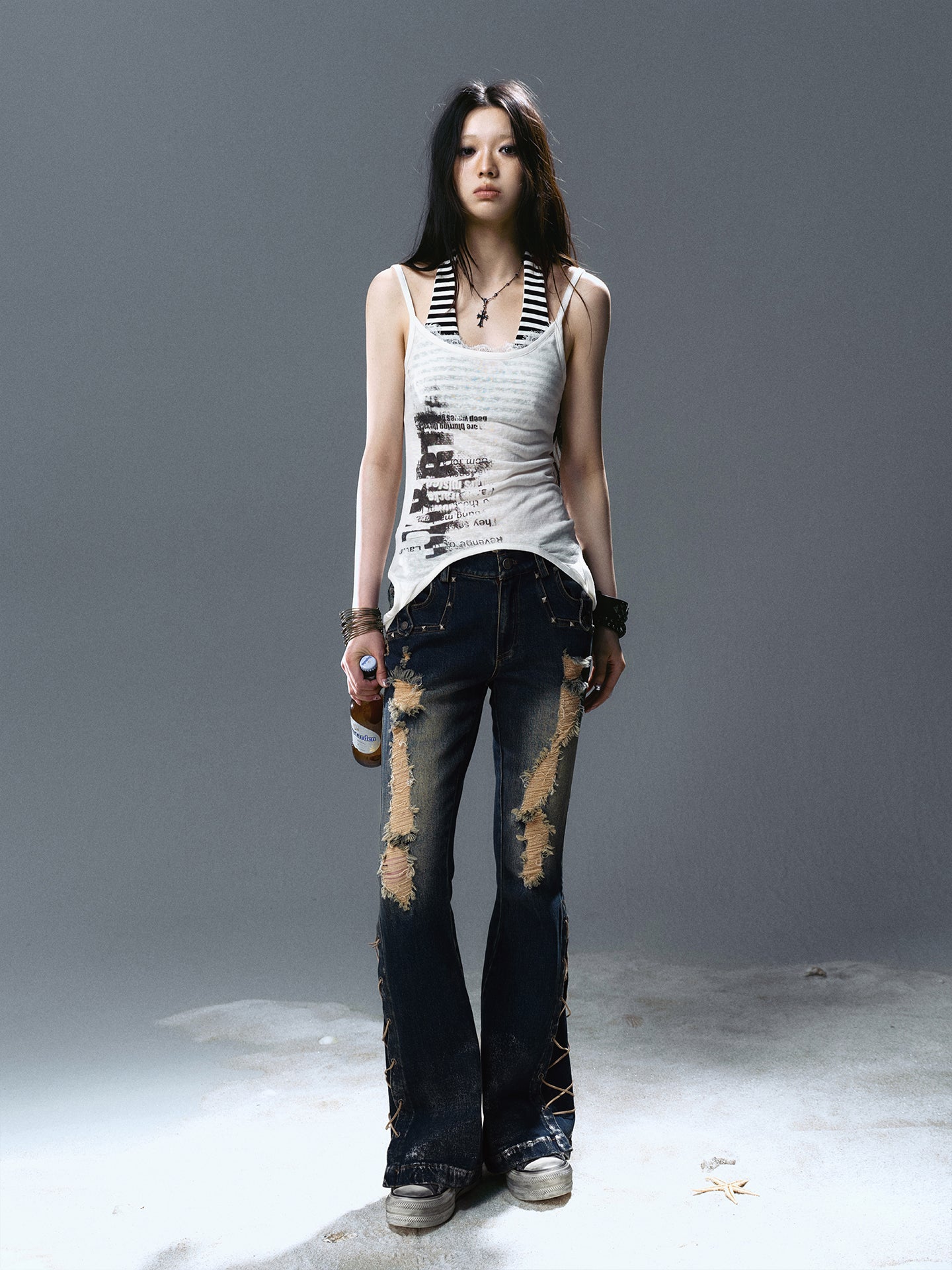 Two layered tank tops