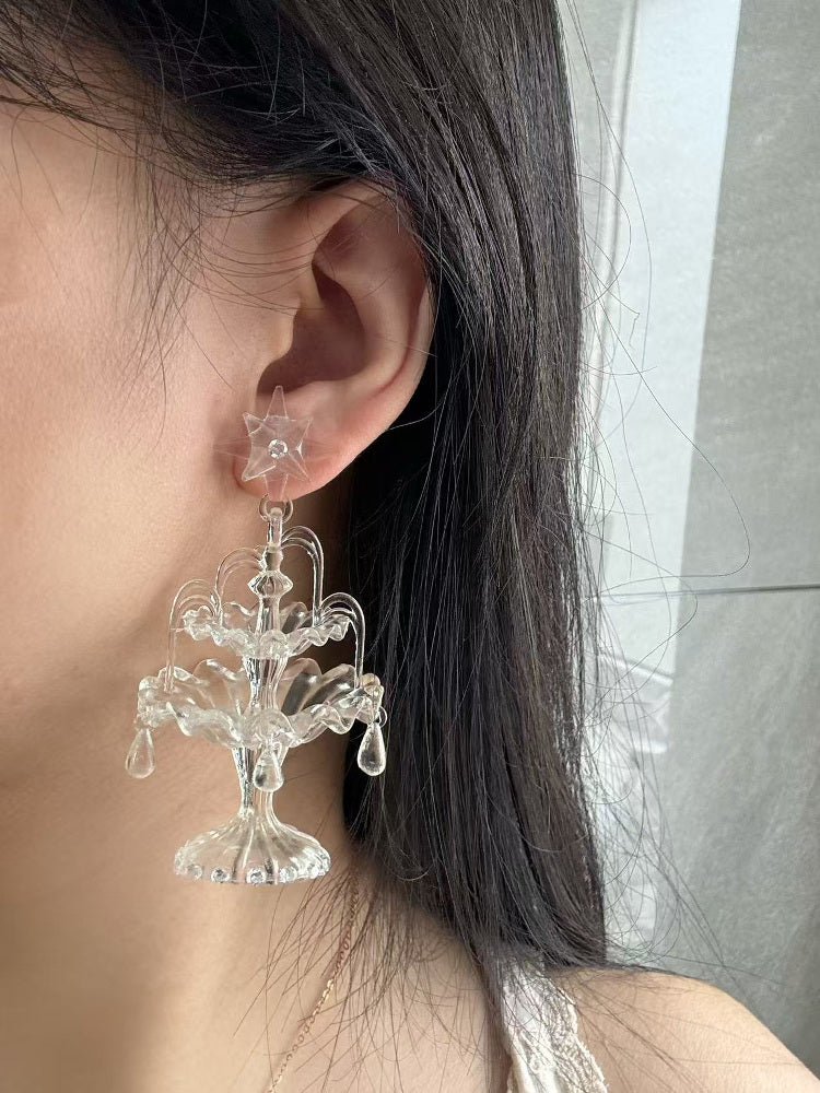 Fountain Stud Earrings