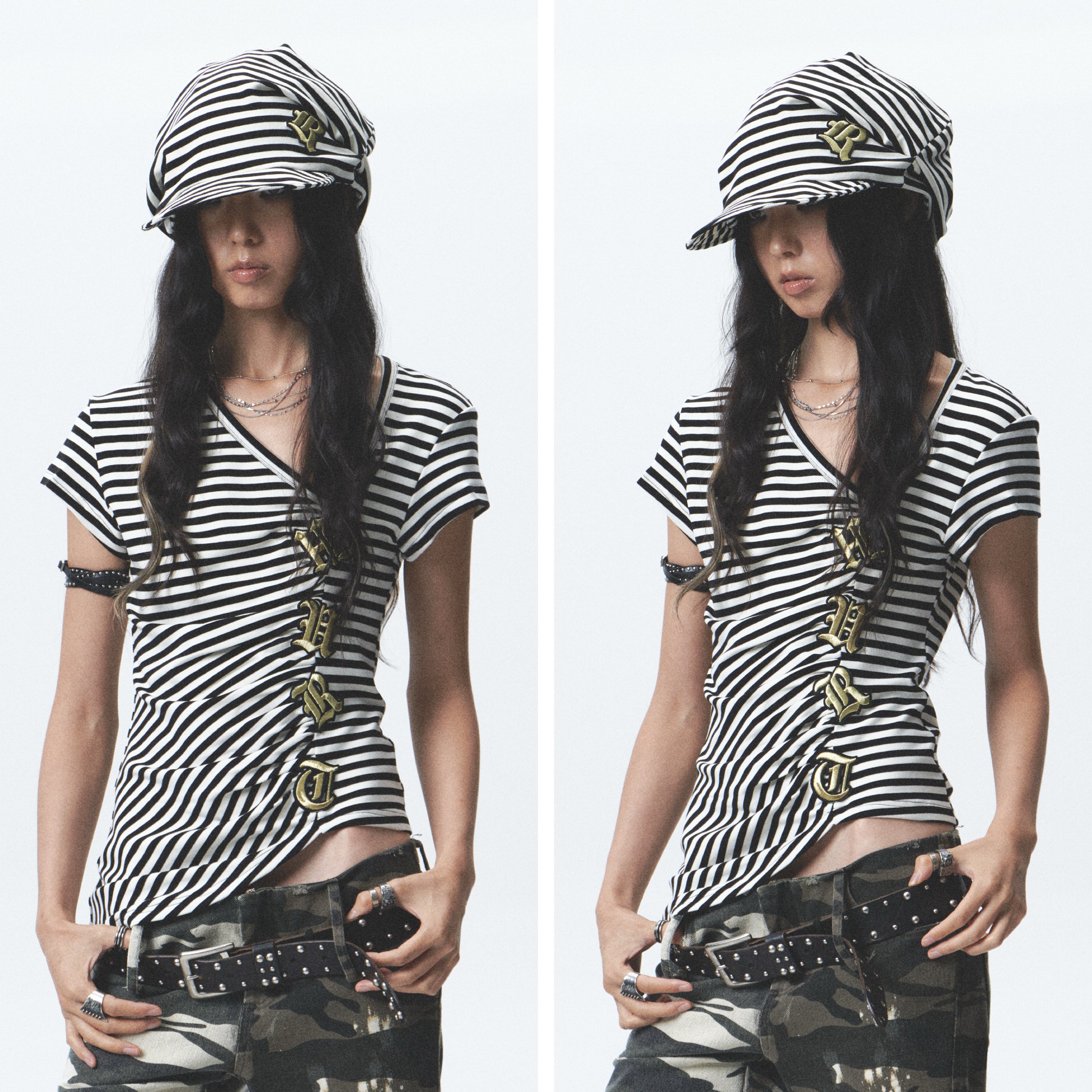Pleated Slouch Hat