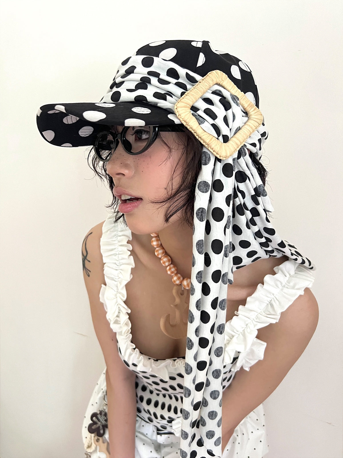 Polka Dot Baseball Cap