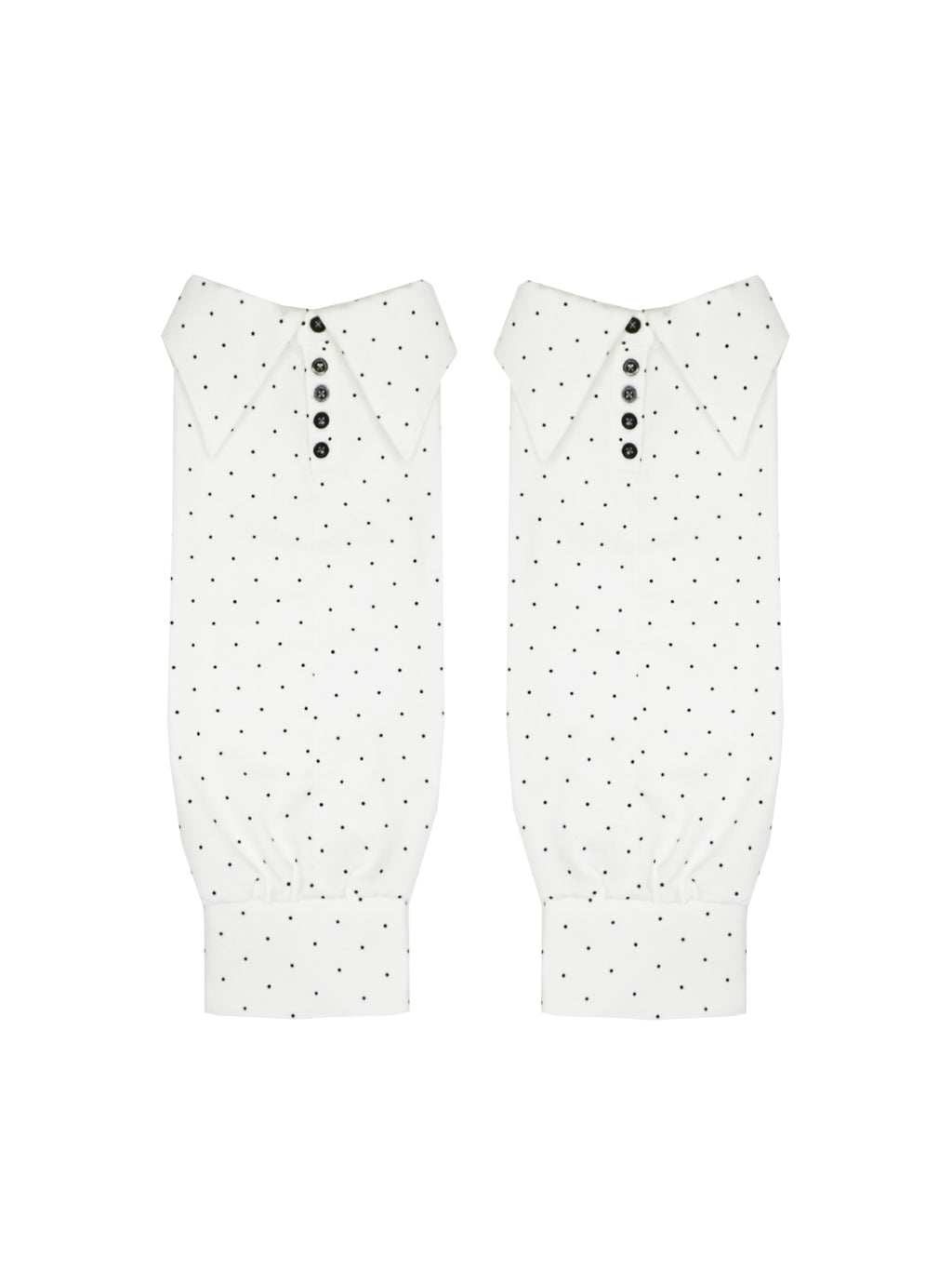 Polka Dot Elastic Leg Warmers