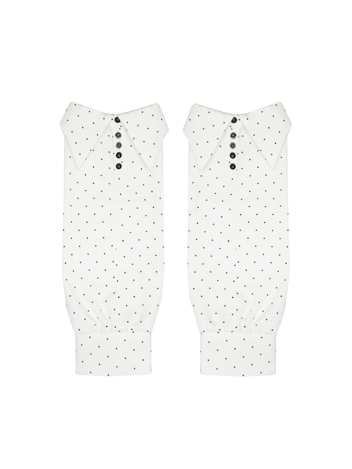 Polka Dot Elastic Leg Warmers