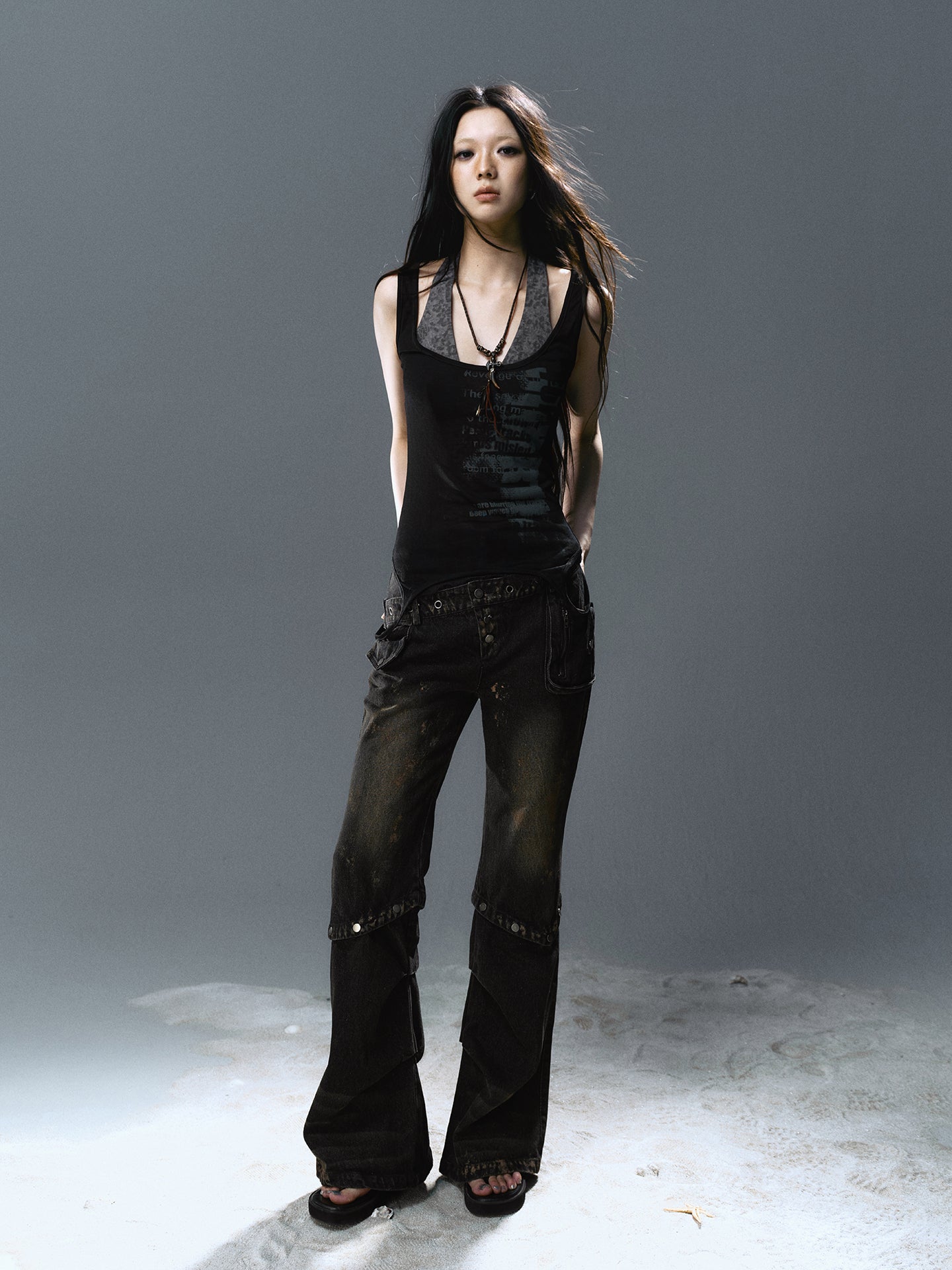 Two layered tank tops