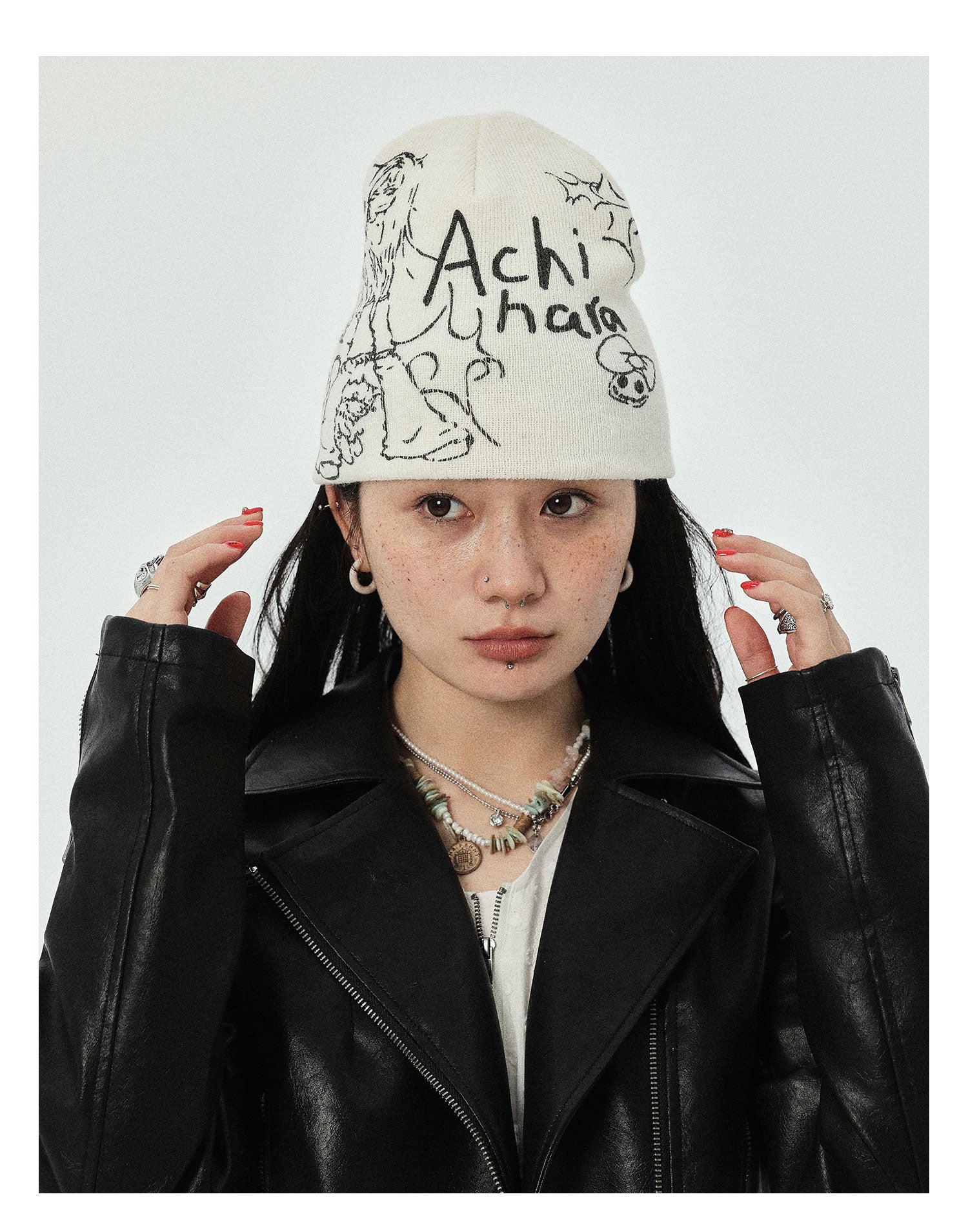 Manga Girl Knit Beanie