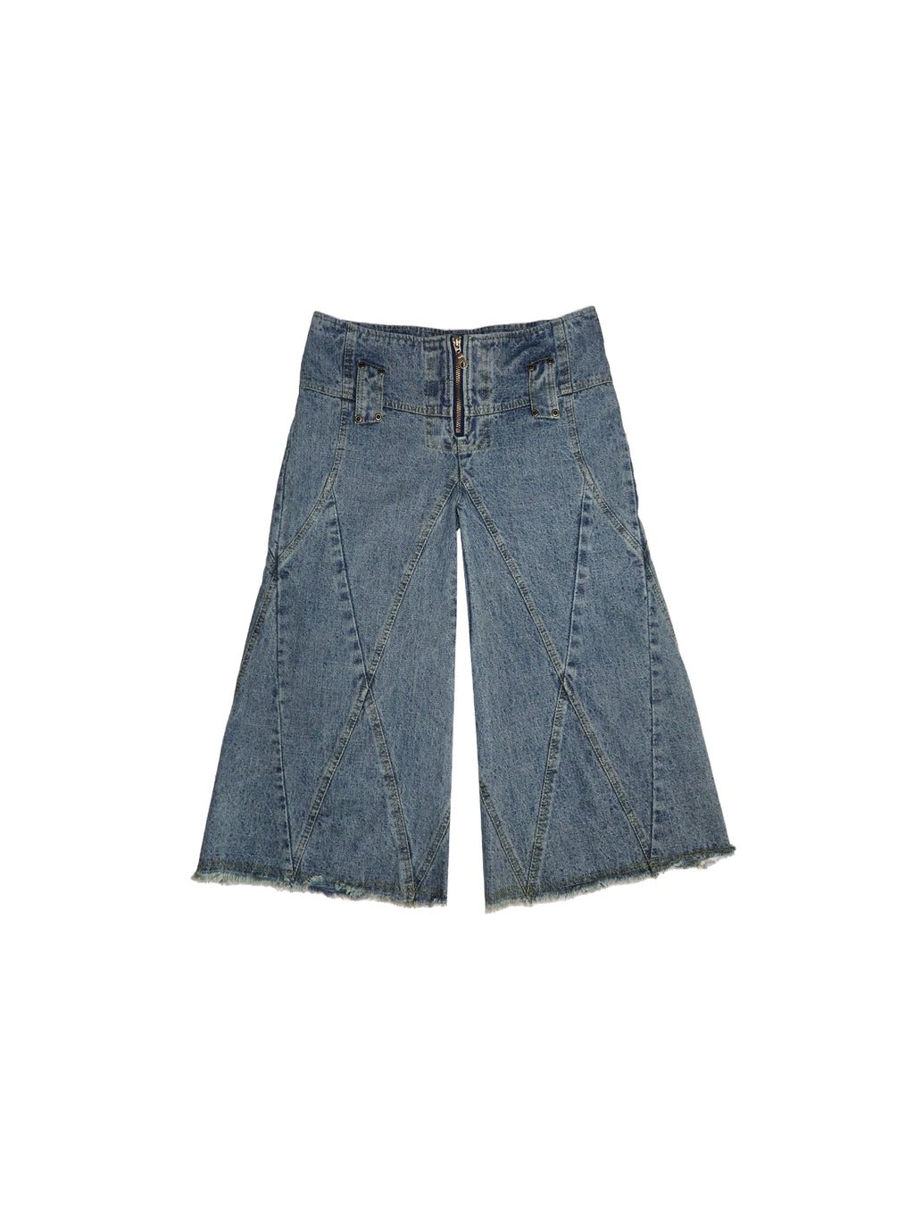 Denim Capri Pants