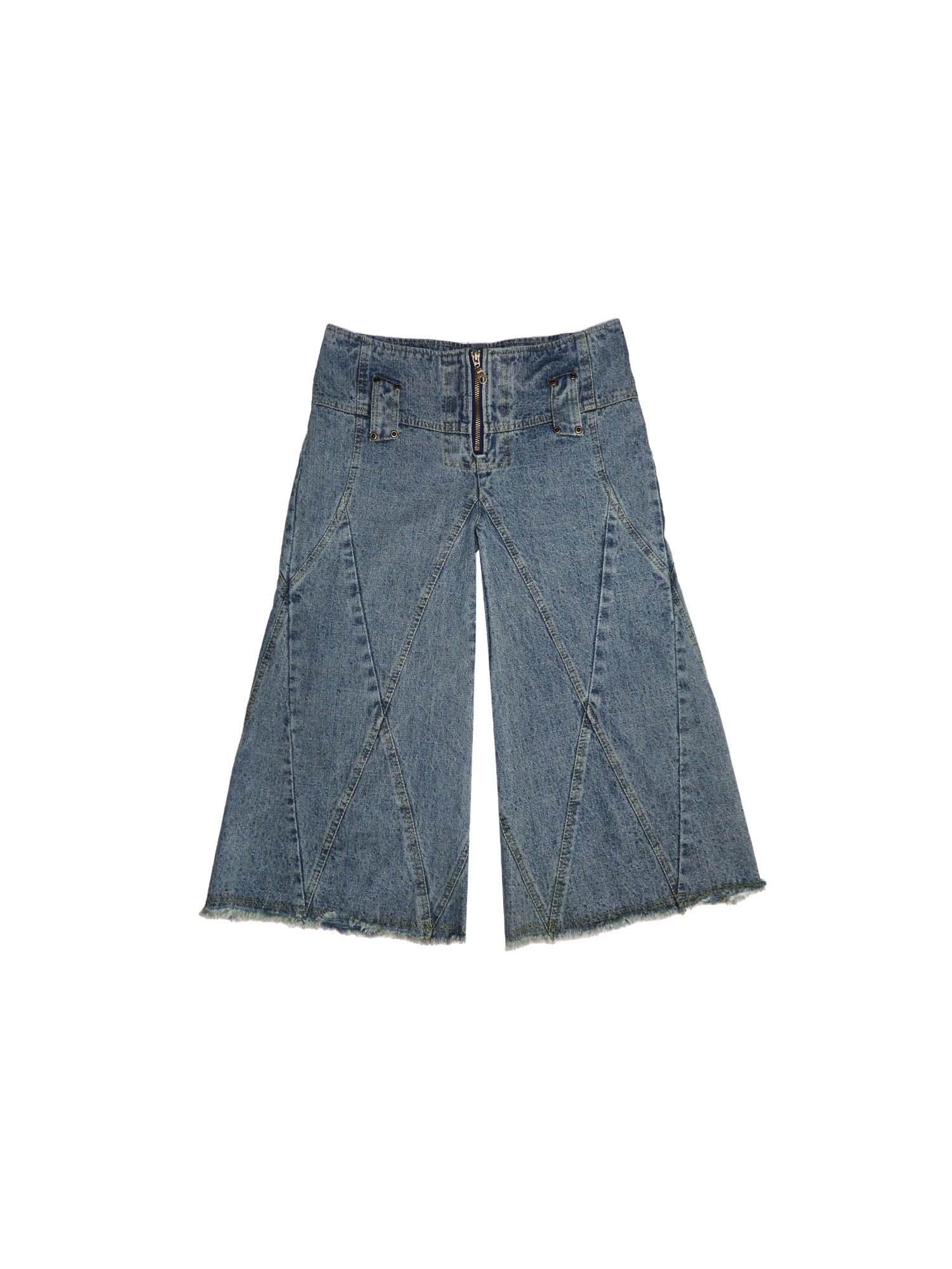 Denim Capri Pants