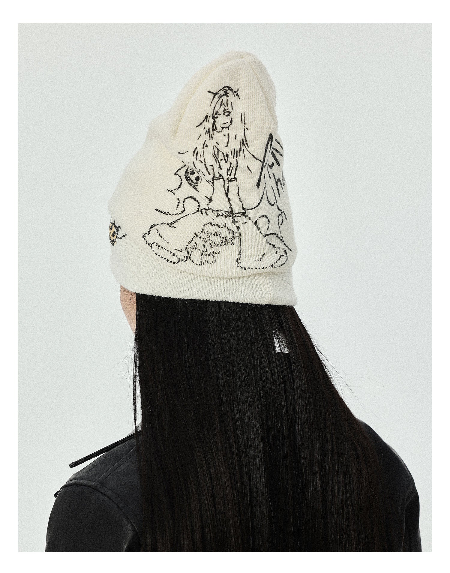 Manga Girl Knit Beanie