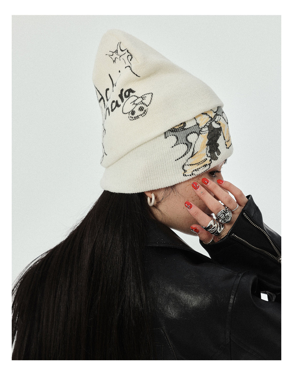 Manga Girl Knit Beanie