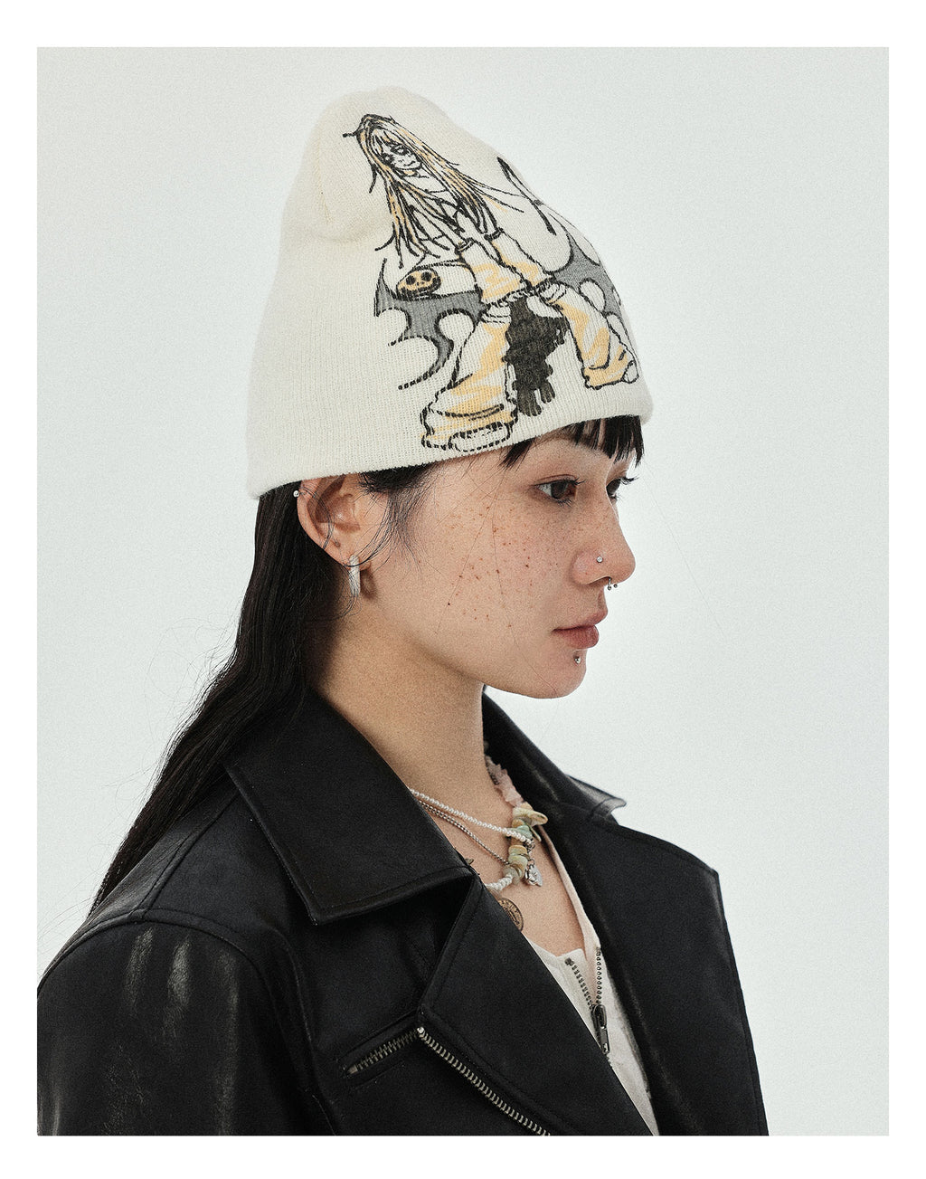 Manga Girl Knit Beanie