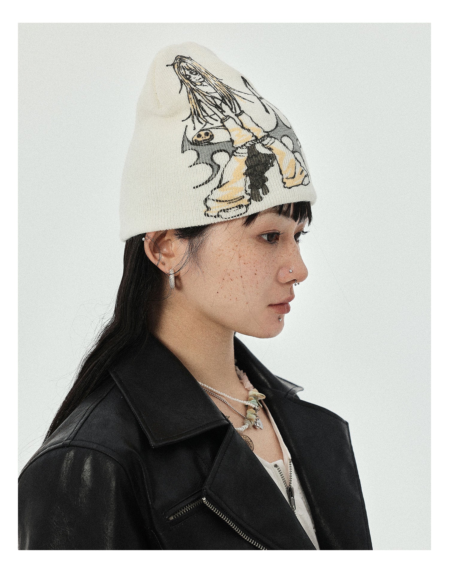 Manga Girl Knit Beanie
