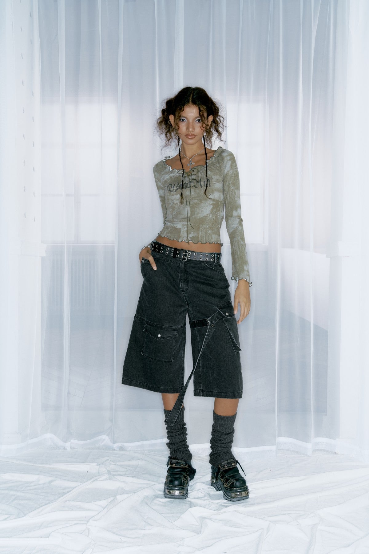 Loose fit-a-pack cargo pants