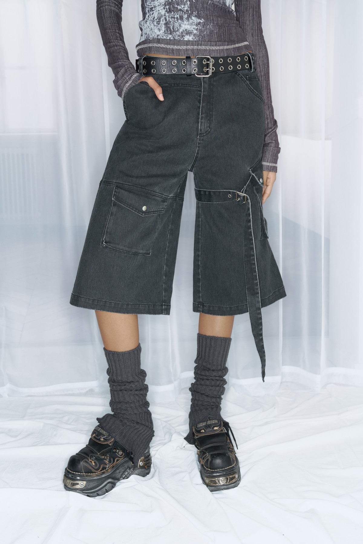 Loose fit-a-pack cargo pants