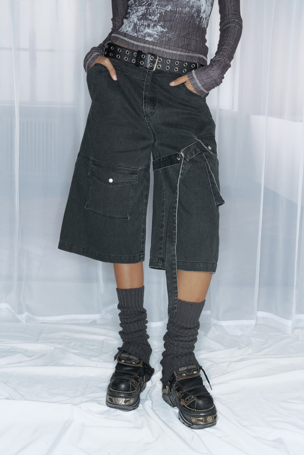 Loose fit-a-pack cargo pants