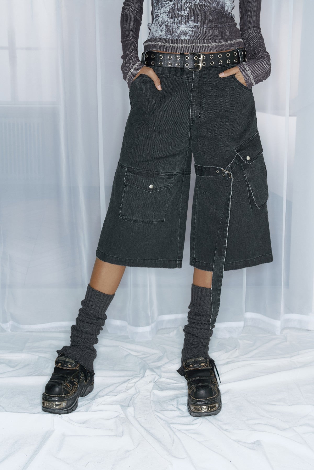 Loose fit-a-pack cargo pants