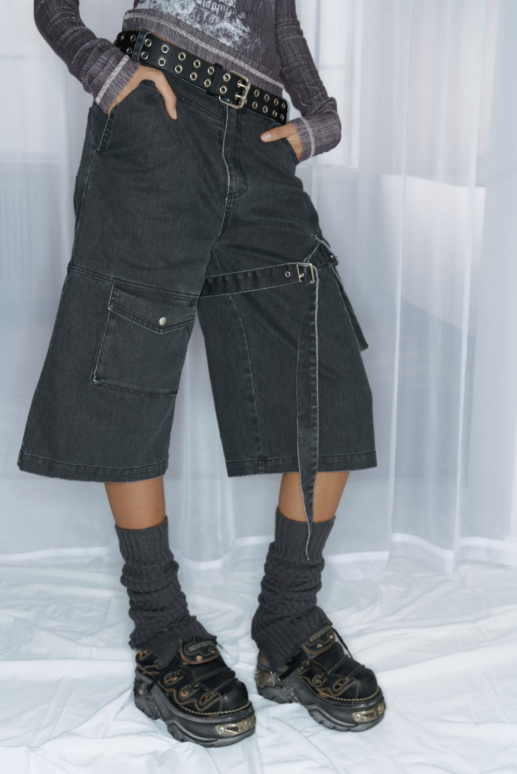 Loose fit-a-pack cargo pants
