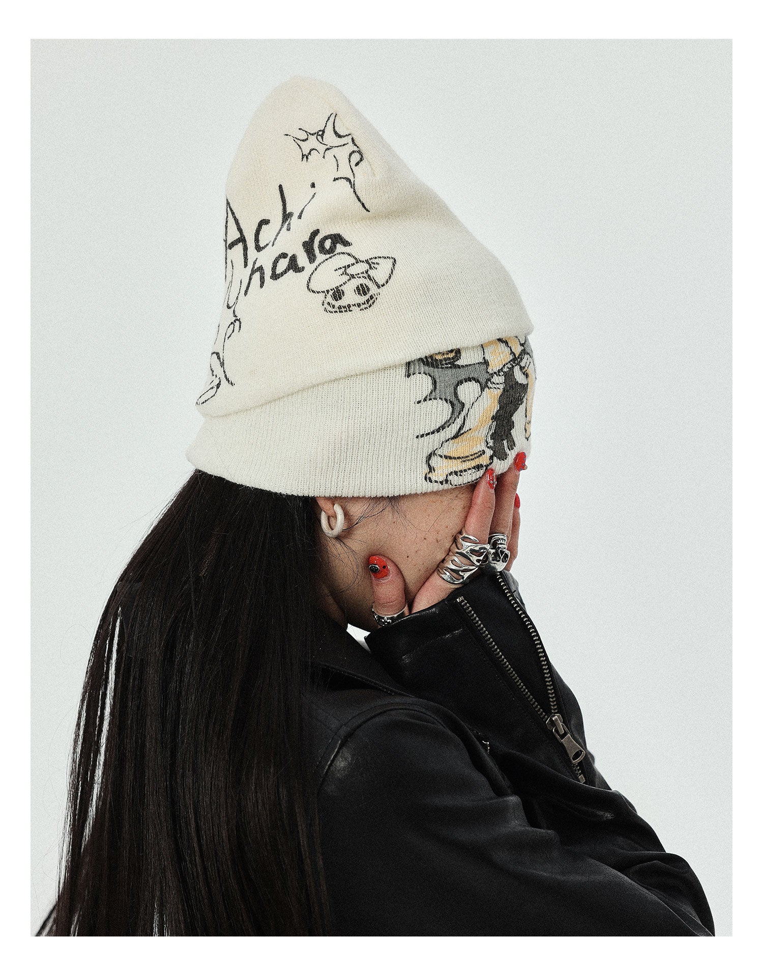 Manga Girl Knit Beanie