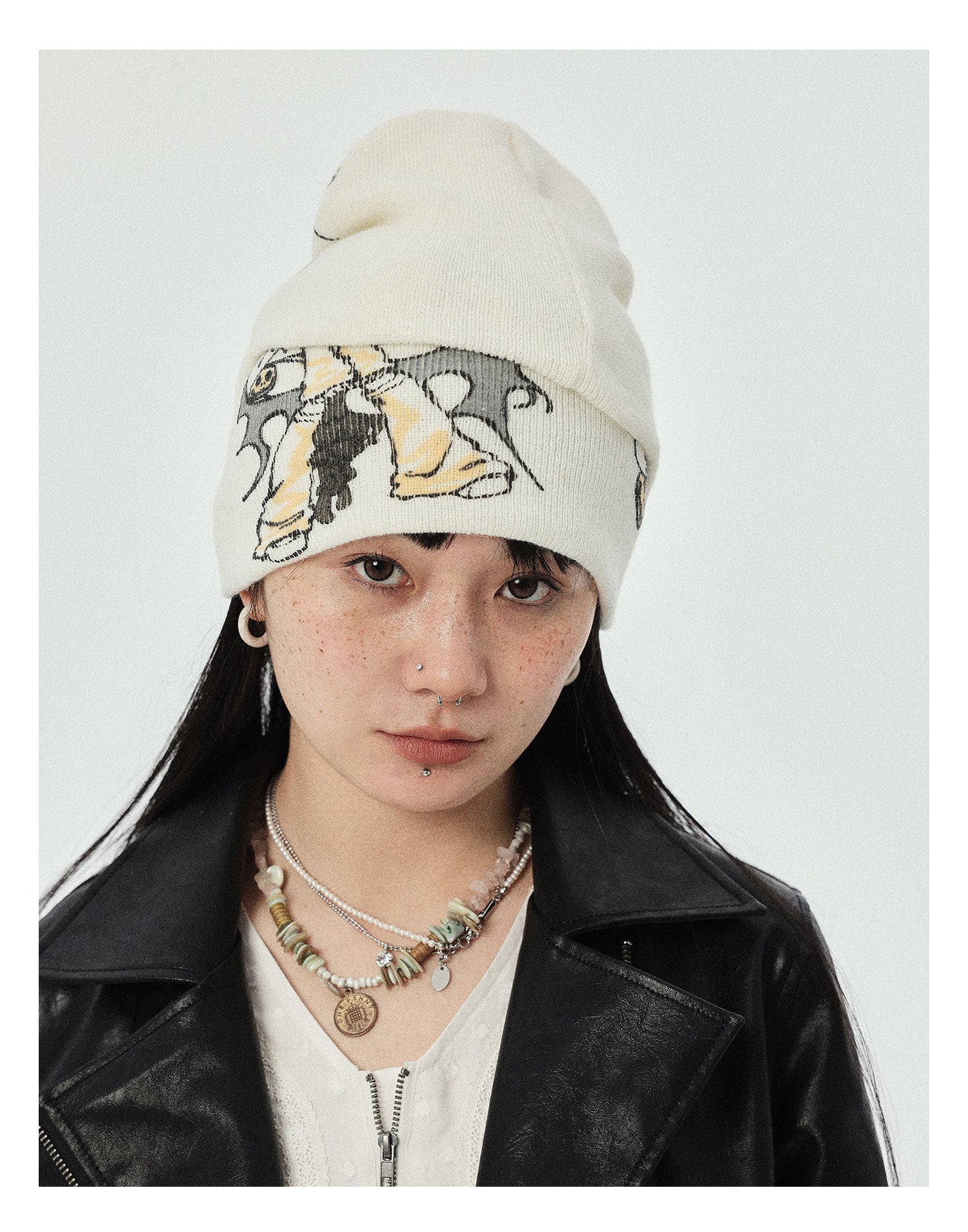 Manga Girl Knit Beanie