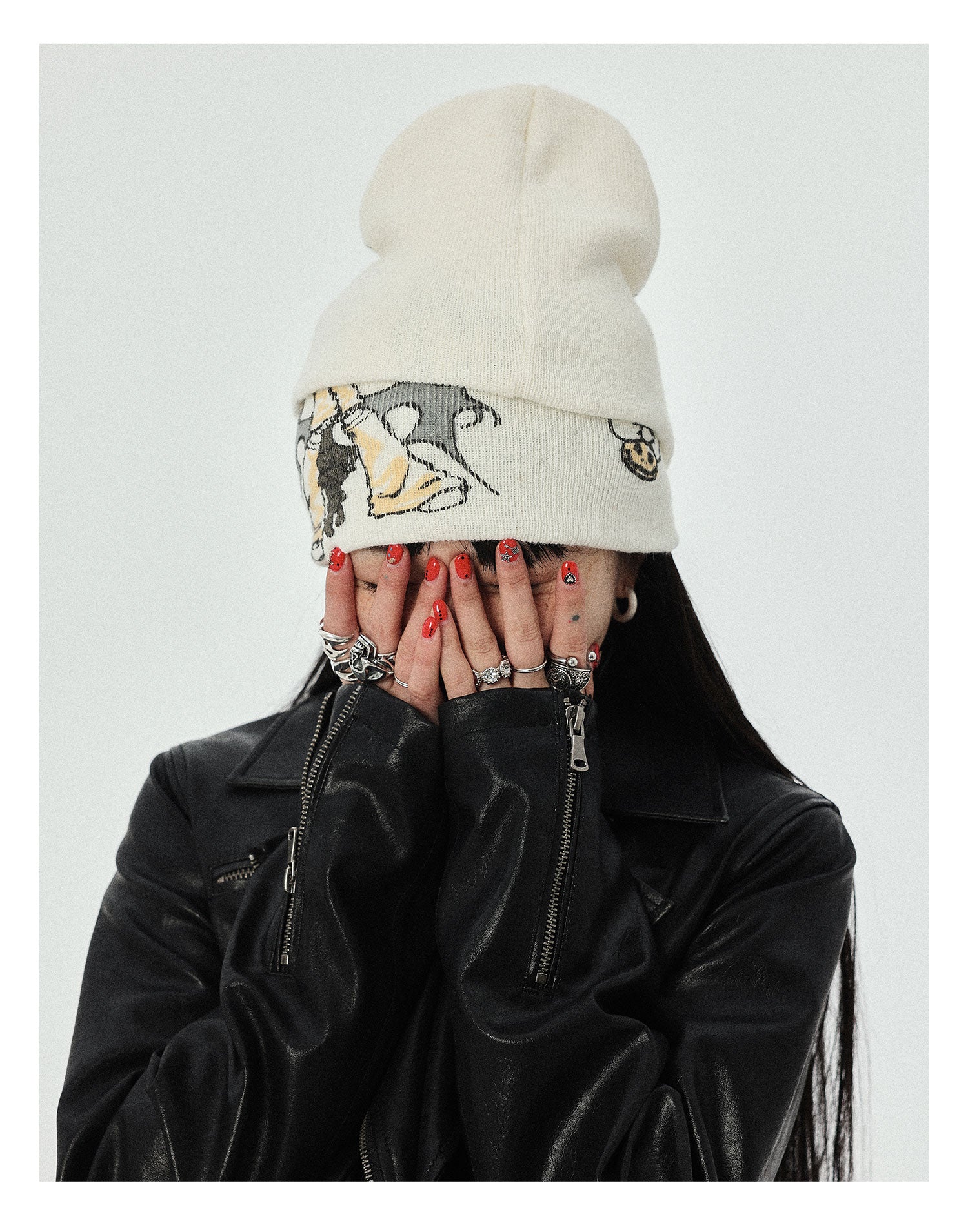 Manga Girl Knit Beanie