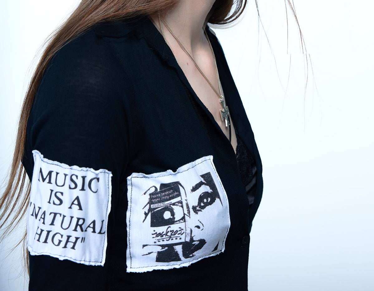 Gothic Patchwork Melancholy Cardigan