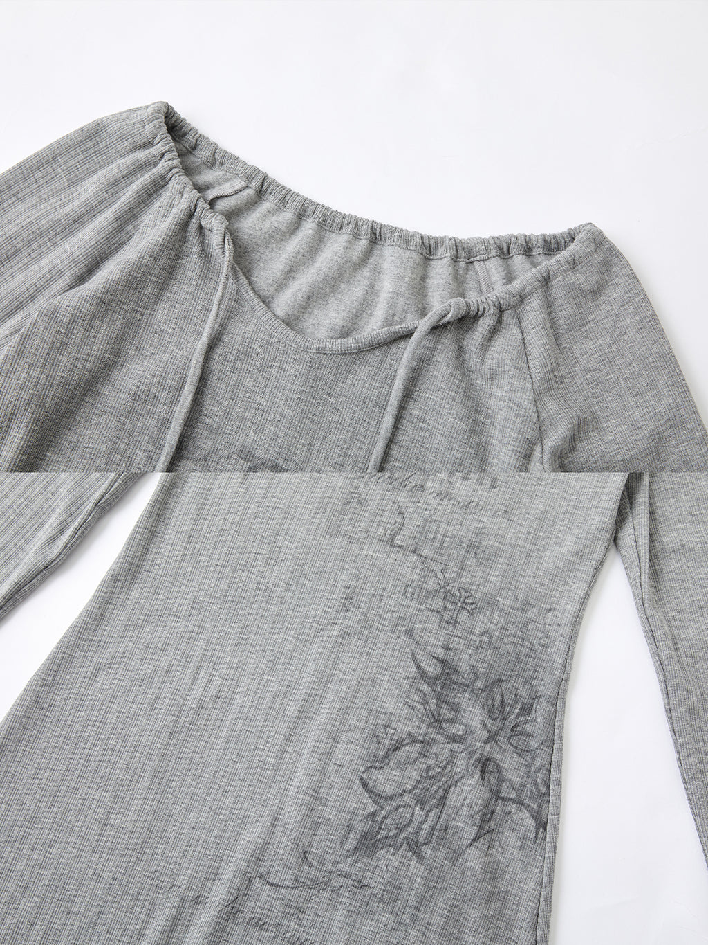 Grey Street Print T-shirt