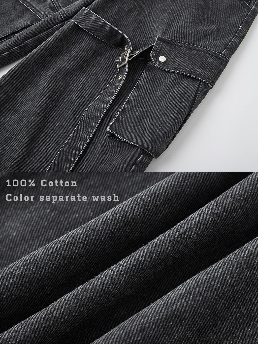 Loose fit-a-pack cargo pants