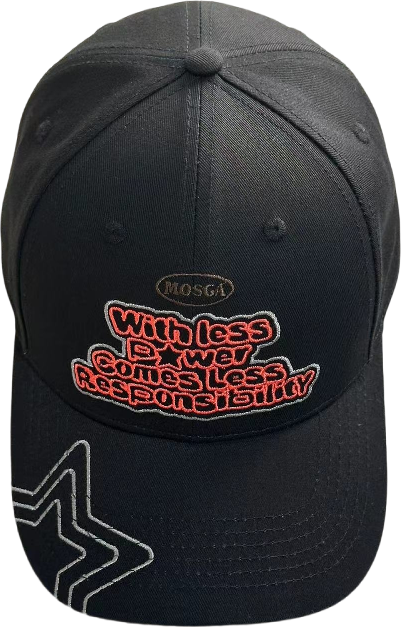 "Less Ability, Less Responsibility" Embroidered Baseball Hat