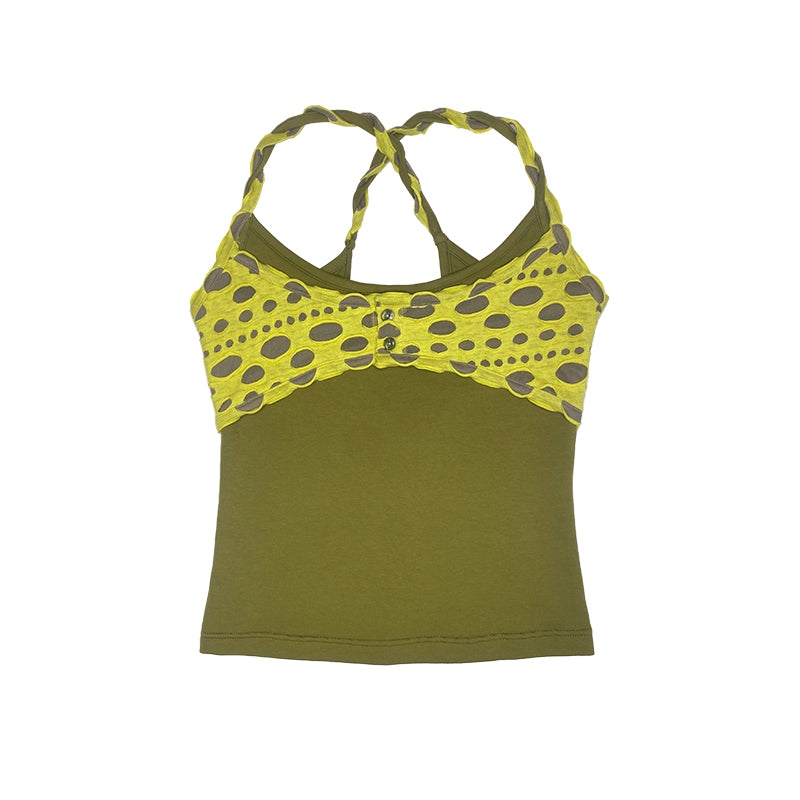 Hole-Cut Paneled False Layered Tank