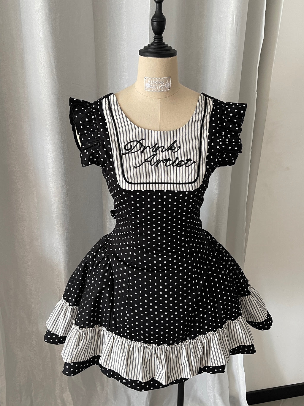 Star & Polka Dot Maxi Sundress