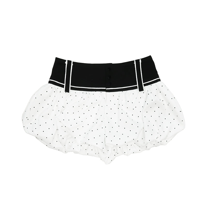 Polka Dot Loose Comfort Short Bloomer Shorts