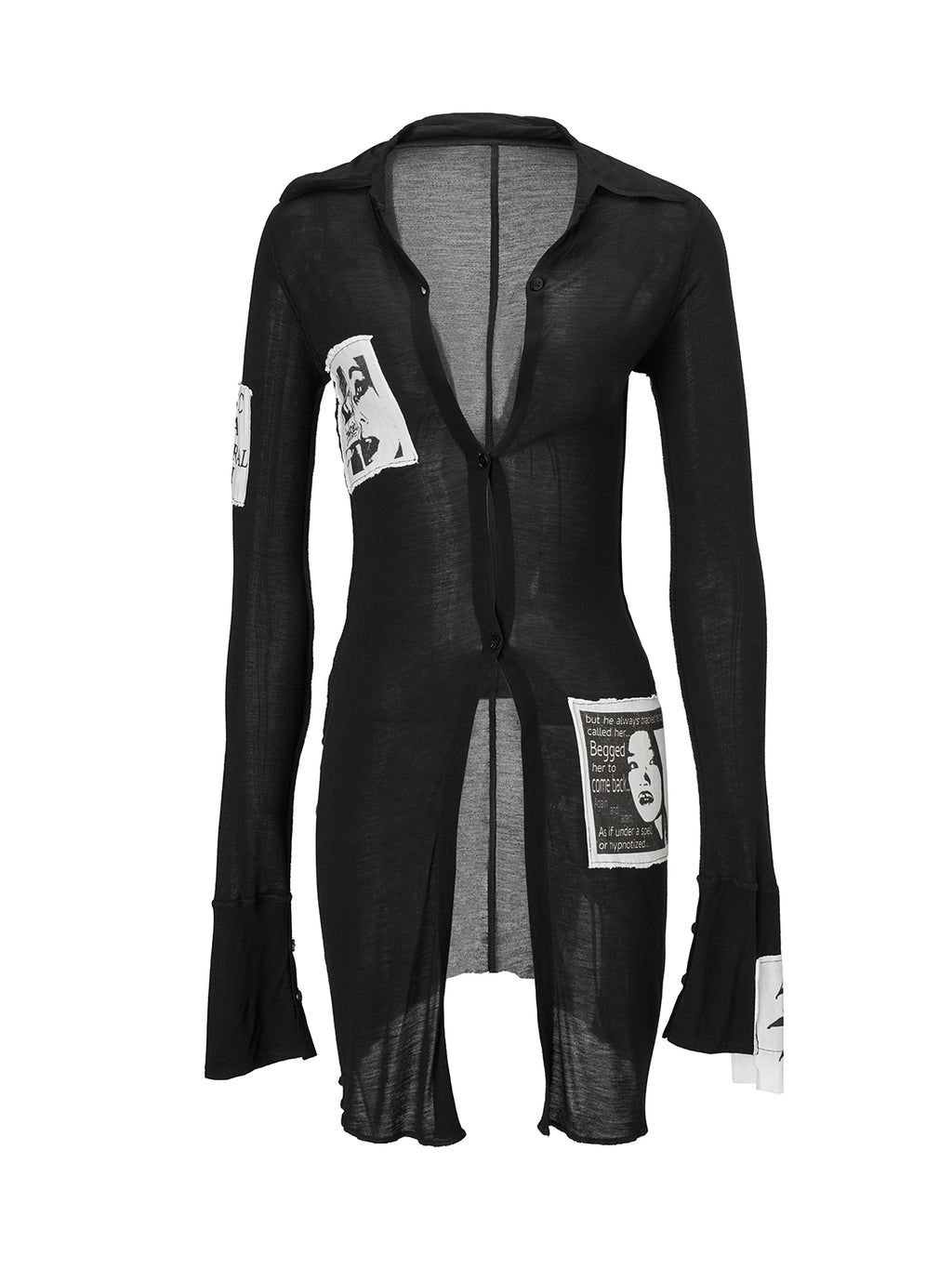 Gothic Patchwork Melancholy Cardigan