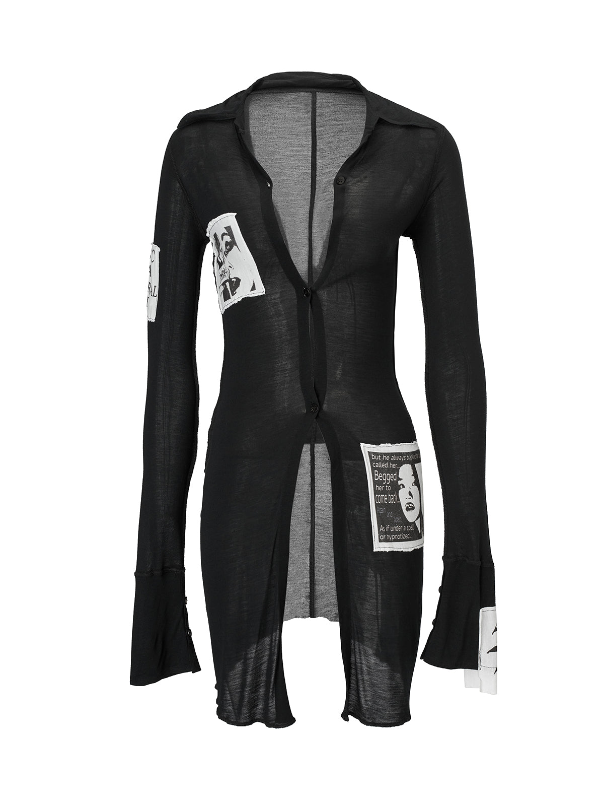 Gothic Patchwork Melancholy Cardigan