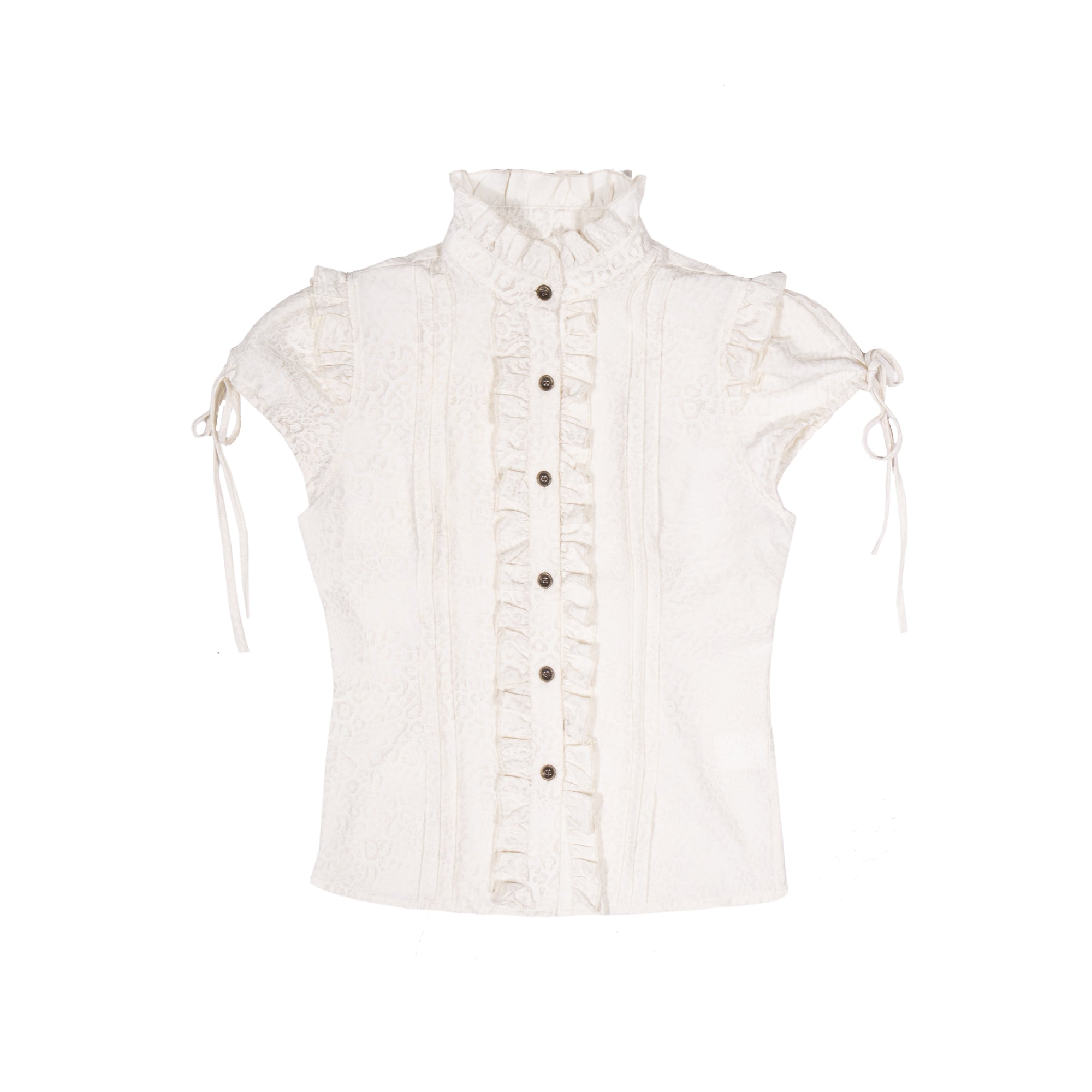 Slim Fit Leopard Print Shirt