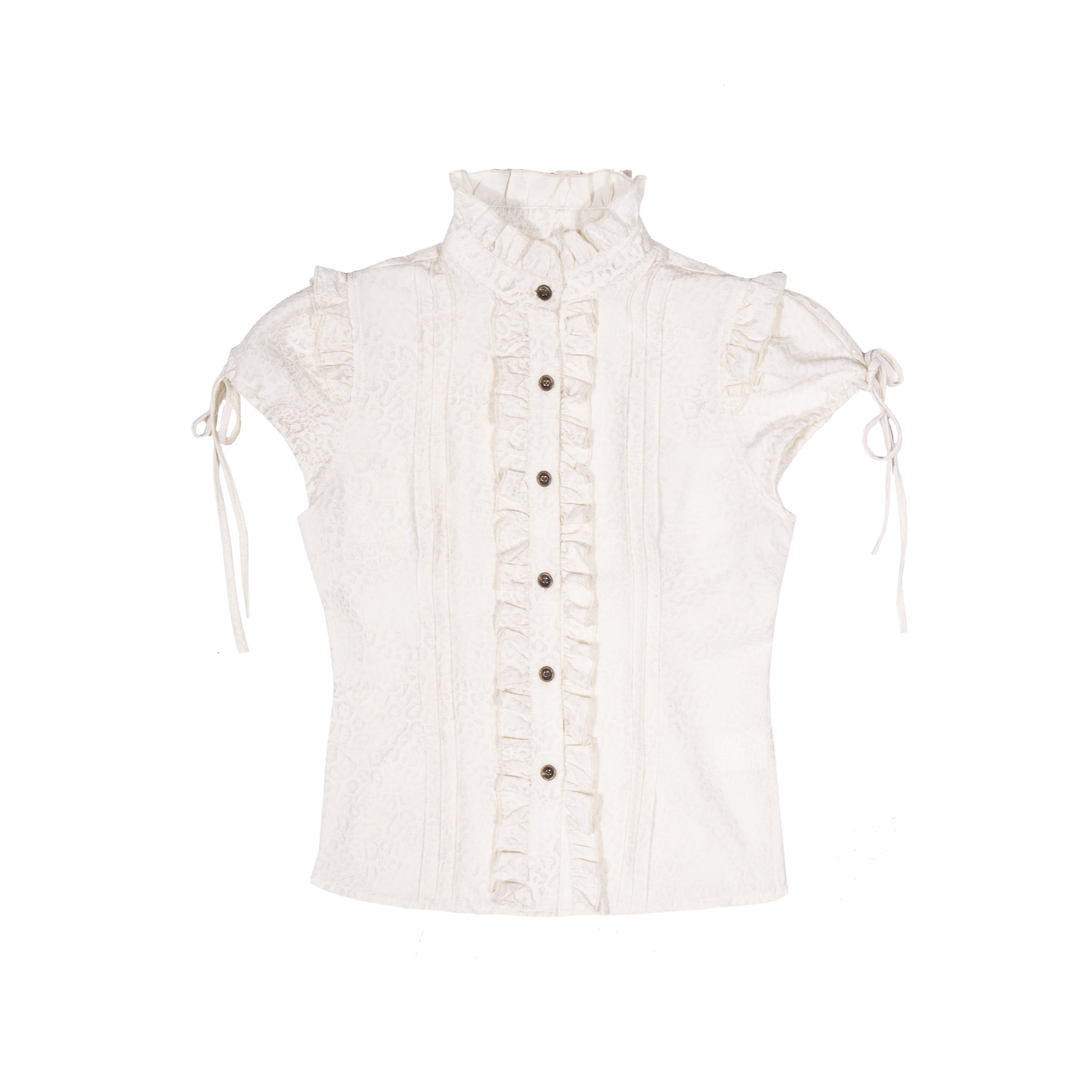 Slim Fit Leopard Print Shirt
