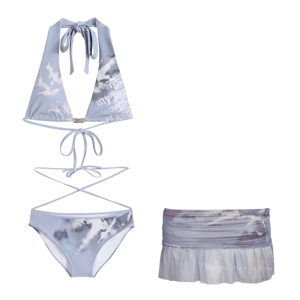 Ocean Dream Tie-Dye Bikini Set