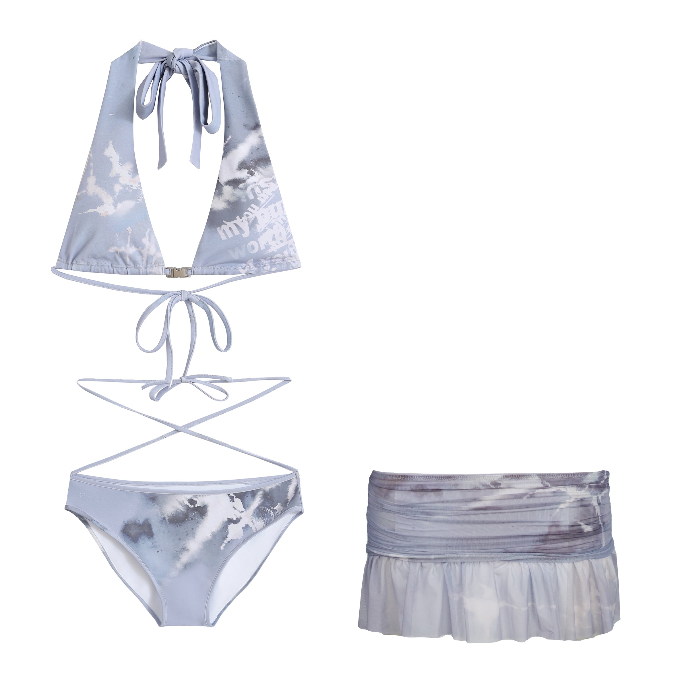 Ocean Dream Tie-Dye Bikini Set