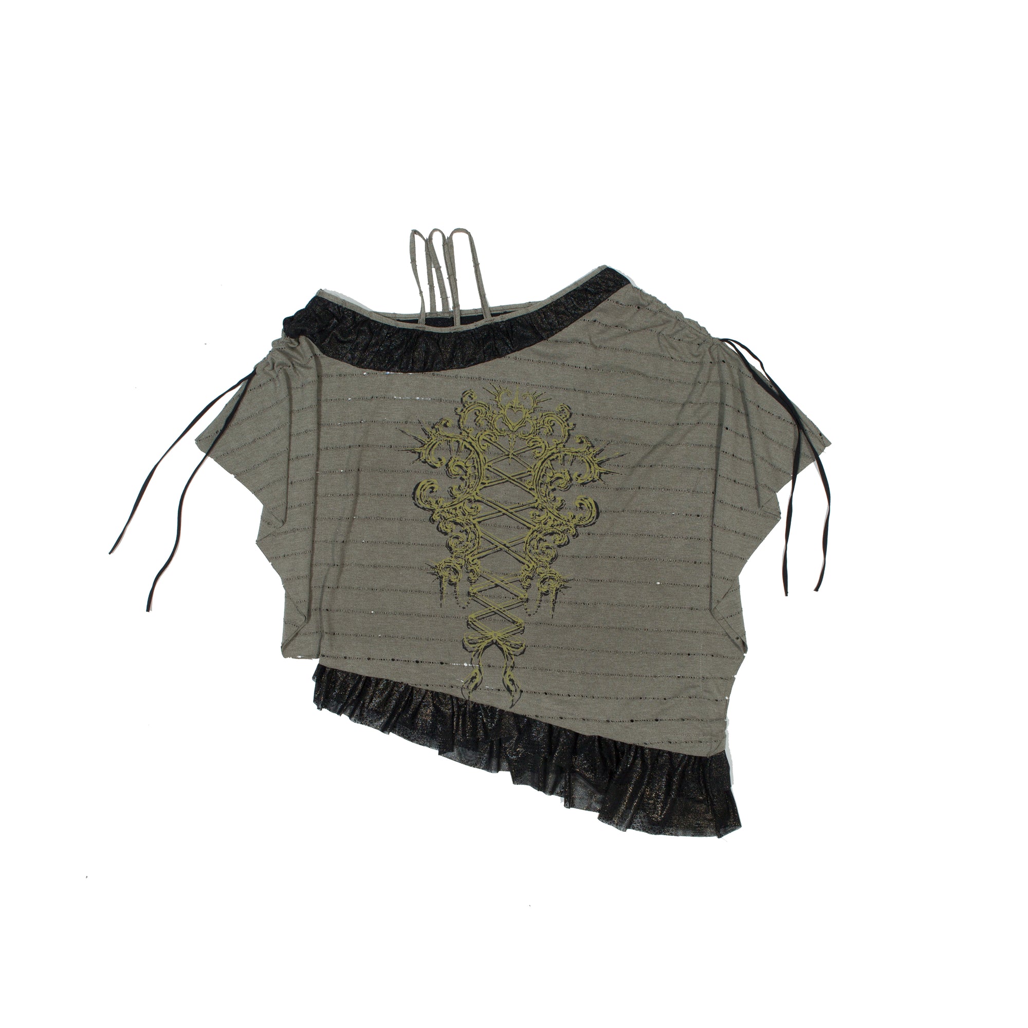 Oversized Batwing Lace T-shirt