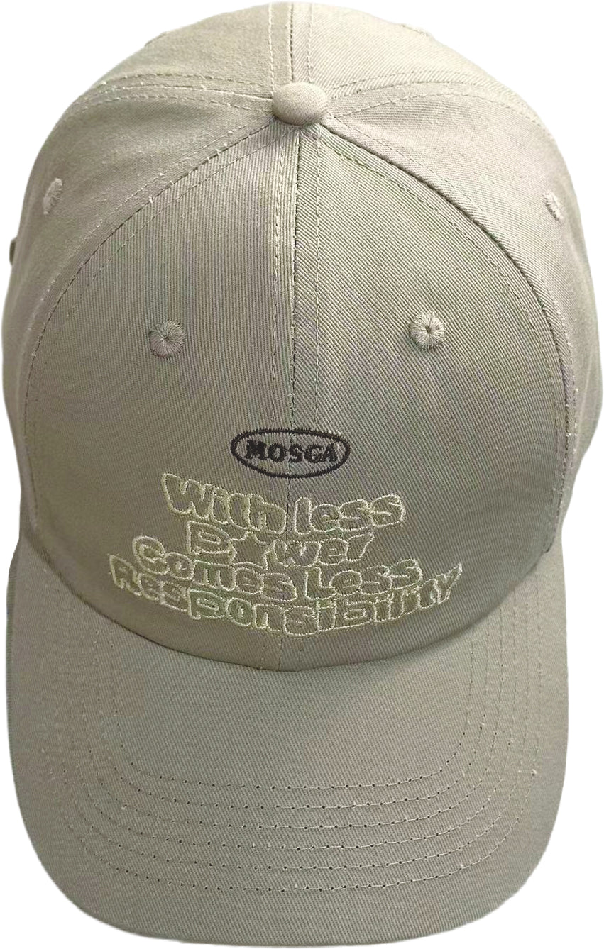 "Less Ability, Less Responsibility" Embroidered Baseball Hat