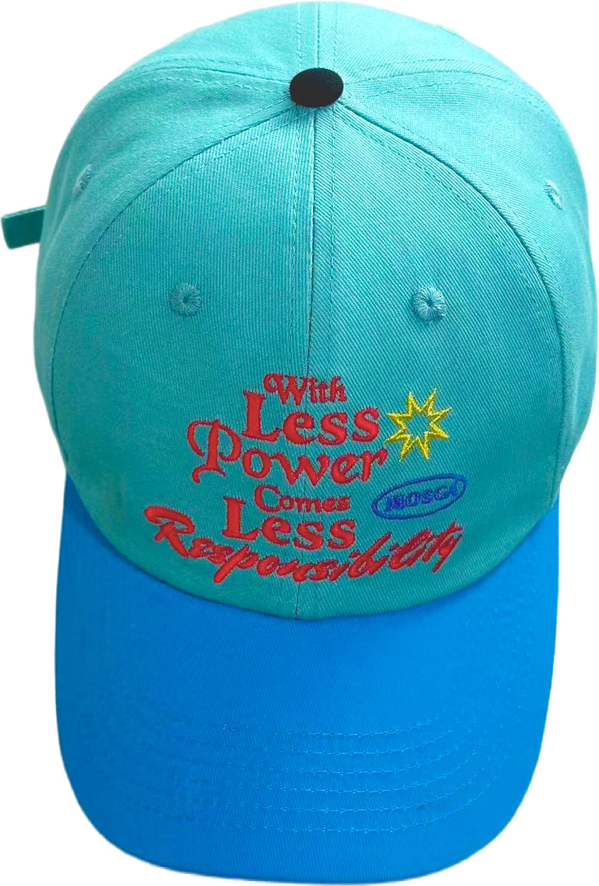 "Less Ability, Less Responsibility" Embroidered Baseball Hat