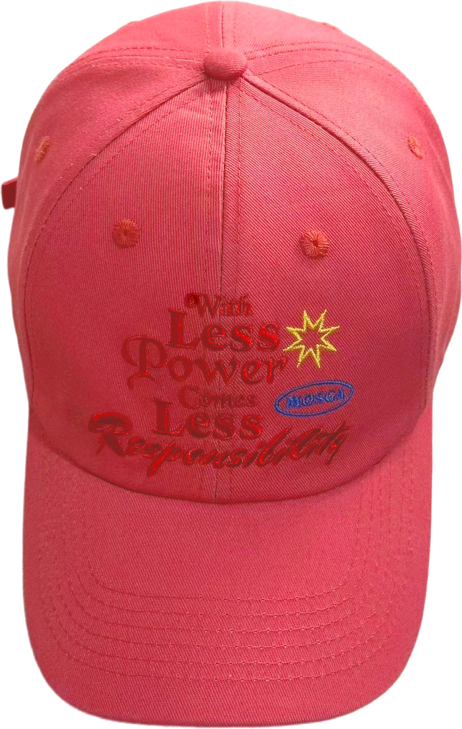 "Less Ability, Less Responsibility" Embroidered Baseball Hat